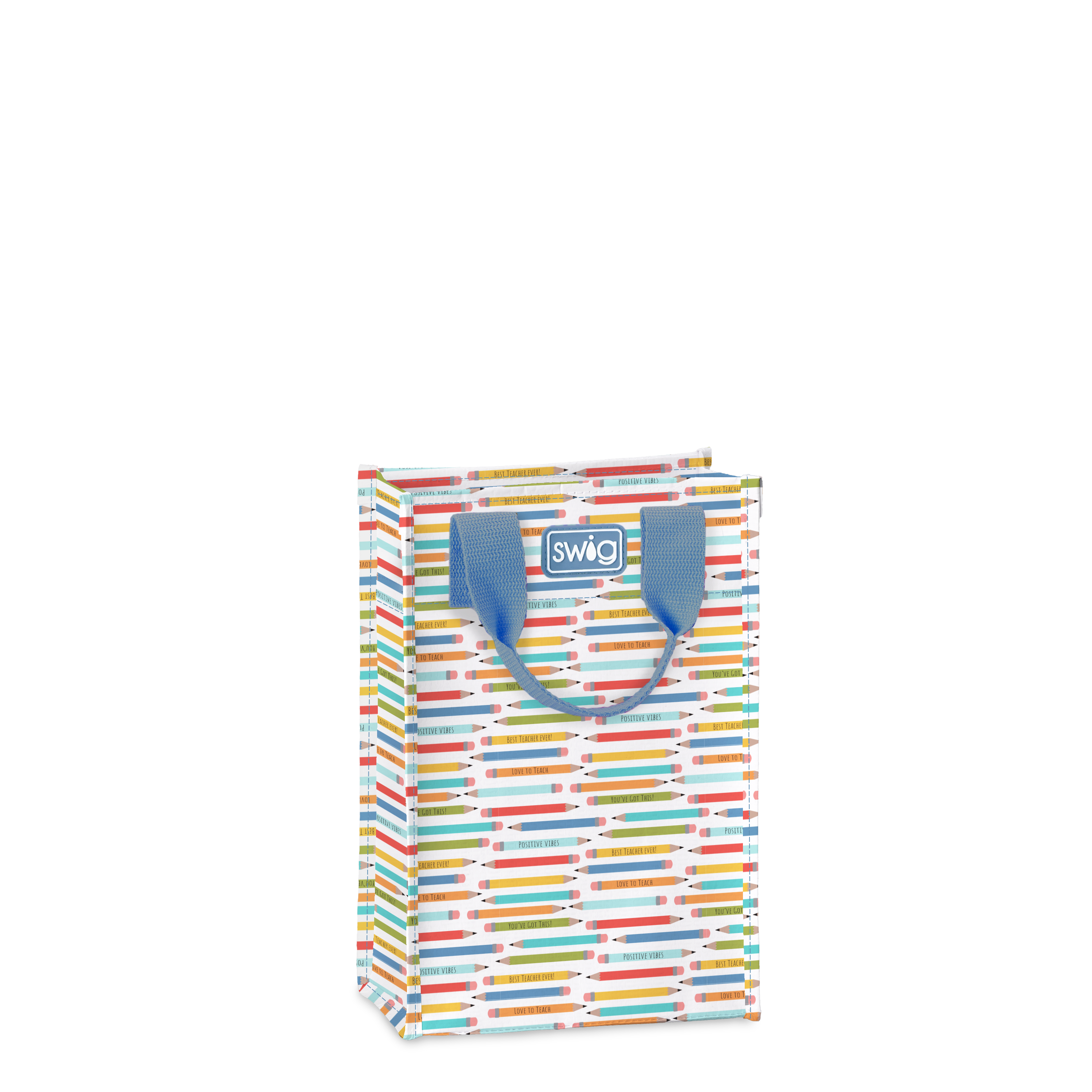 Teacher Life Reusable Gift Bag Tall
