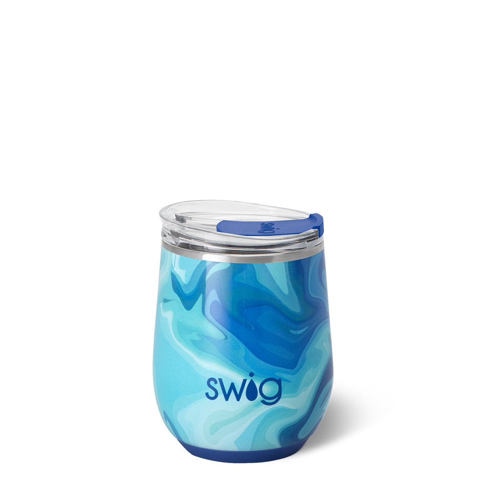 Blue Lagoon Stemless Wine 12oz