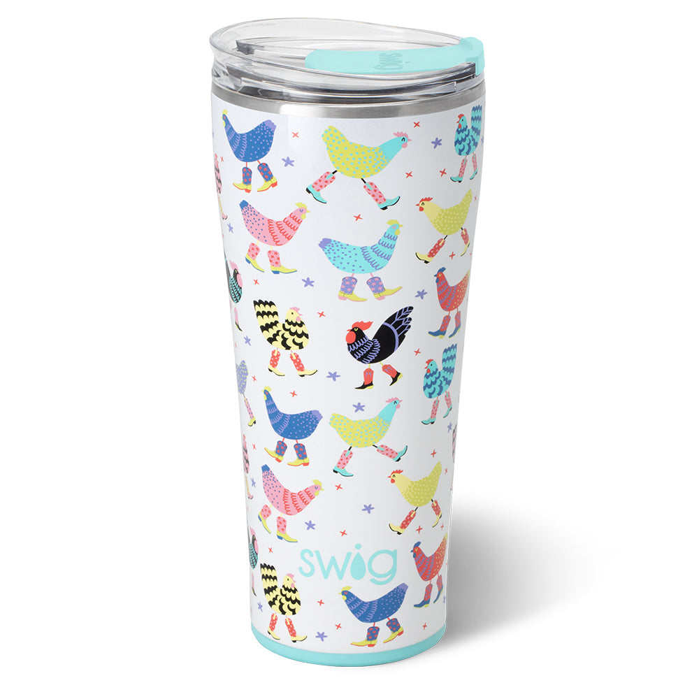 Funky Chicken Tumbler 32oz