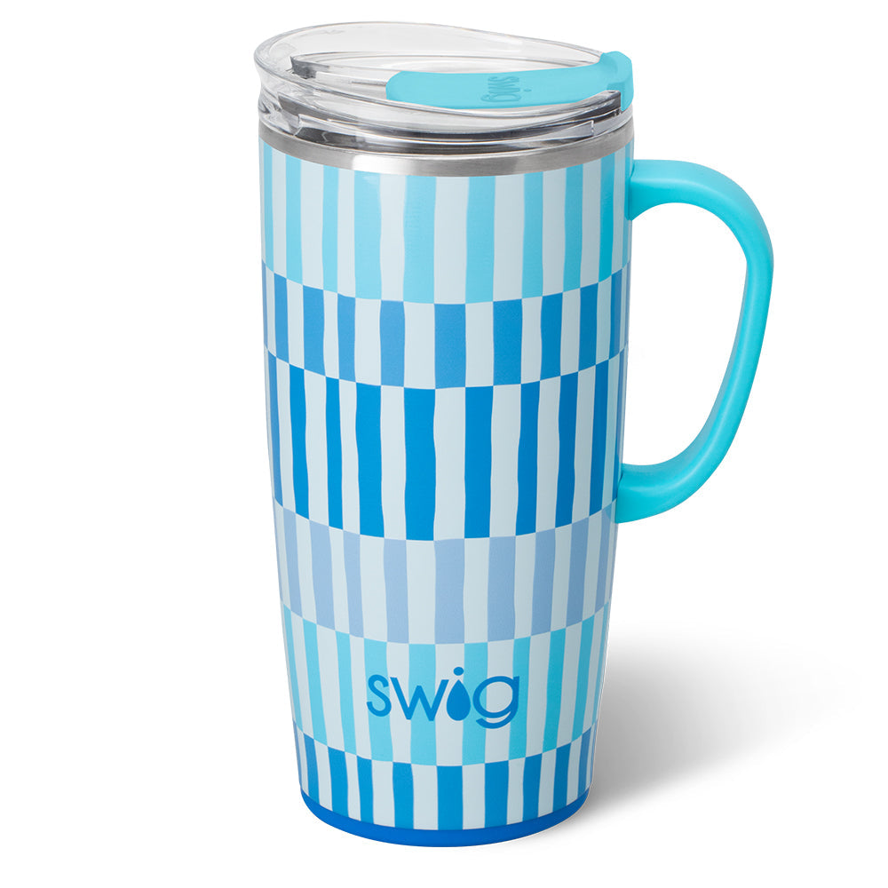 Glacier Stripe Travel Mug 22oz