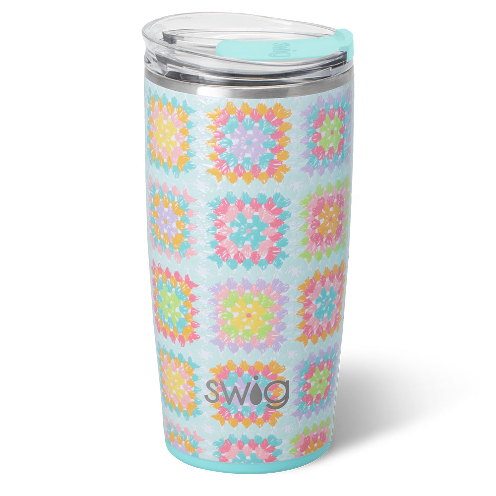 Granny Squares Tumbler 22oz
