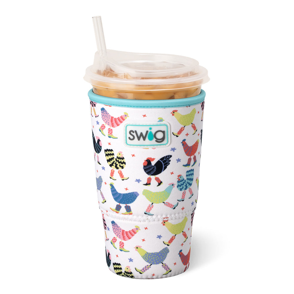 Funky Chicken Large Iced Cup Coolie