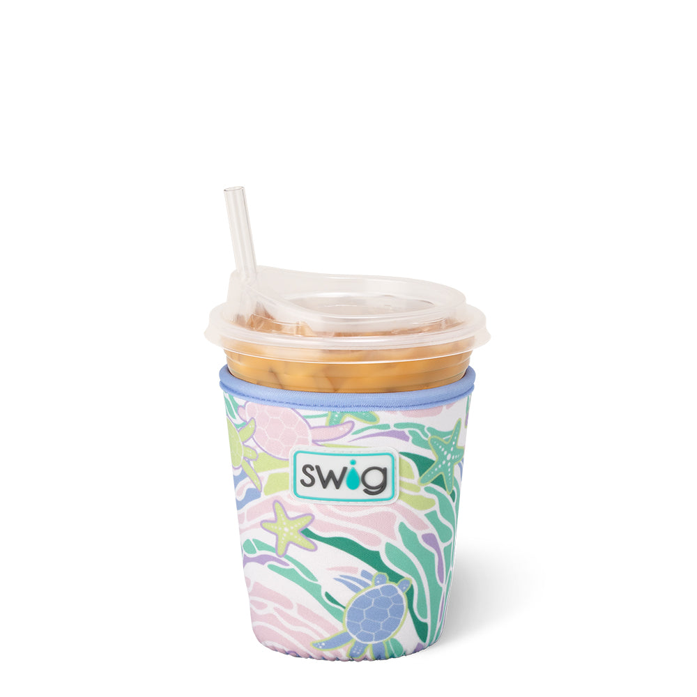Sea Swirl Small Iced Cup Coolie