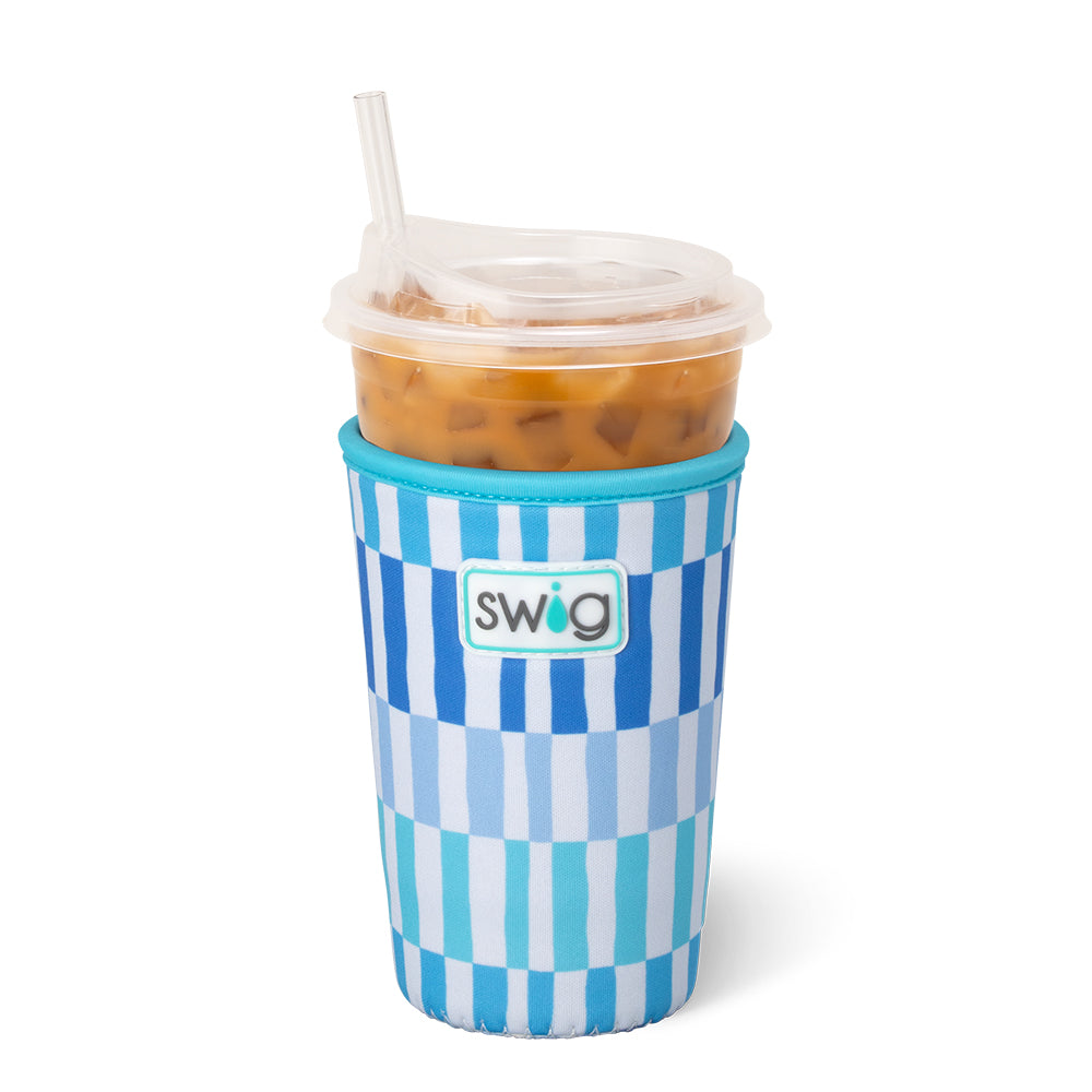 Glacier Stripe Medium Iced Cup Coolie