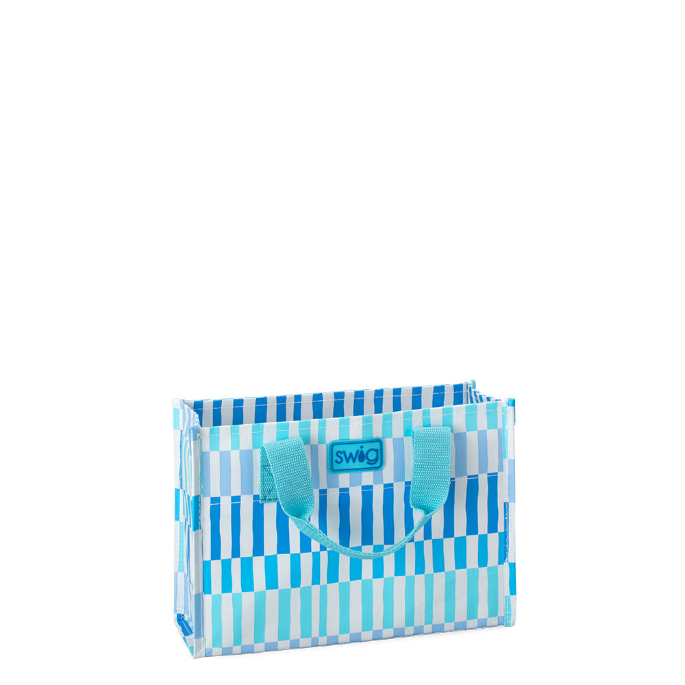 Glacier Stripe Reusable Gift Bag Small