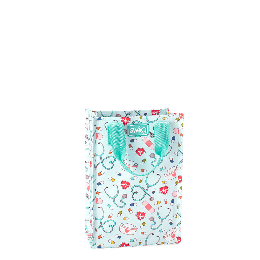 Scrub Life Reusable Gift Bag Tall