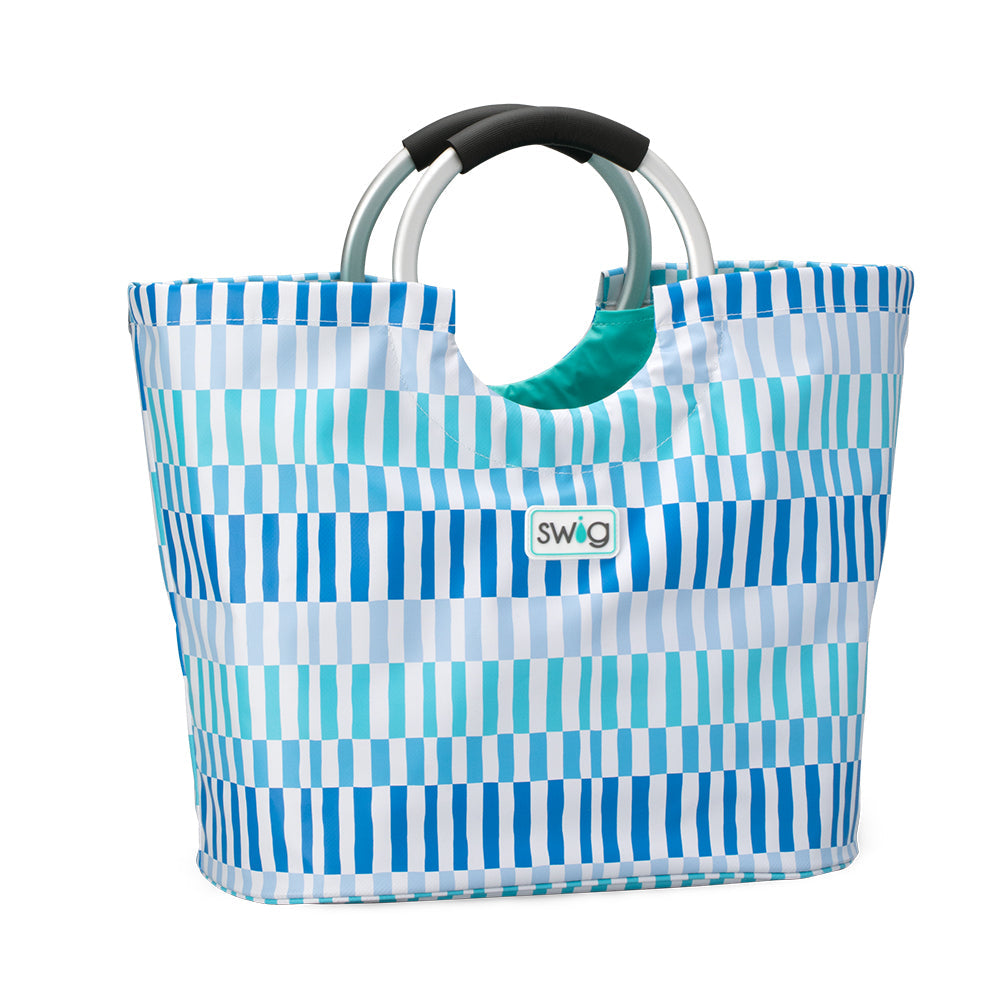 Glacier Stripe Loopi Tote Bag