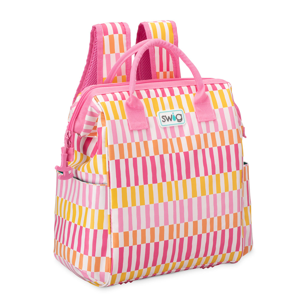 Sherbet Stripe Packi 24 Backpack Cooler